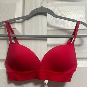 Women's Red Bra